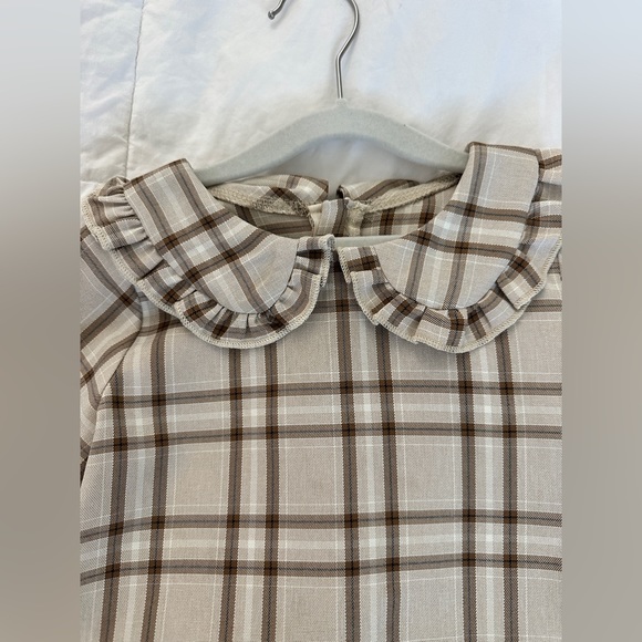 Plaid Toddler Dress Size 90 (2T) - Picture 4 of 5